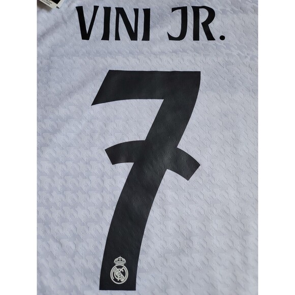 NWT Authentic VINI JR #7 Real Madrid 2024/25 Home Soccer Jersey, IX8095 XL - Picture 14 of 16